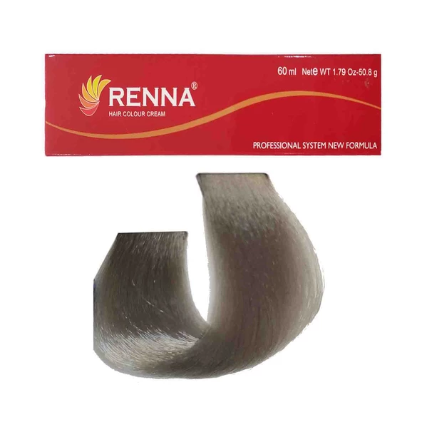 Renna Saç Boyası Tüp 60 Ml - Silver