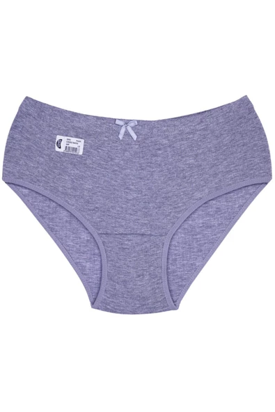 Gümüş Kadın Çizgili Bato Külot 3092 - 6 Adet  XL Gri