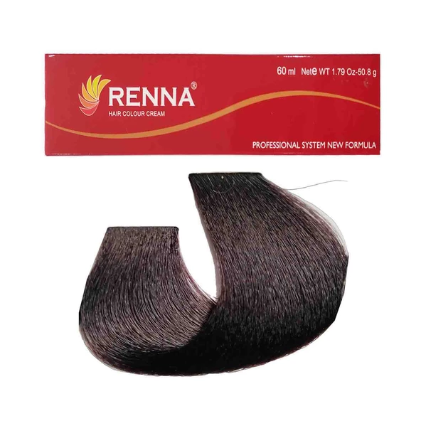 Renna Saç Boyası Tüp 60 Ml - 3-0 Koyu Kahve