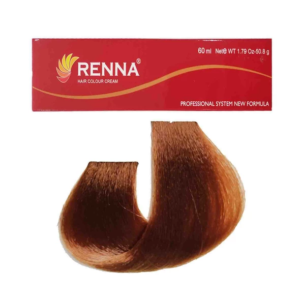 Renna Saç Boyası Tüp 60 ml - 8-4 Açık Kahve Köpüğü