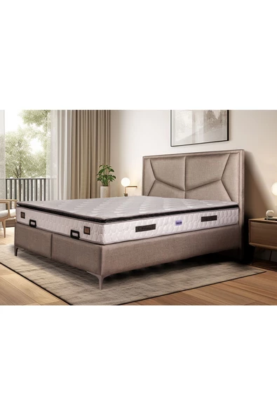 Beauty Sleep Moon Serisi 90*200 Yatak Baza Başlık Seti