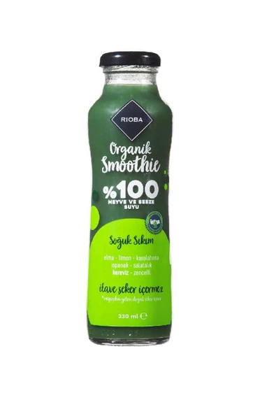 Rioba Organıc Smoothıe Yeşil Sebze 330ml