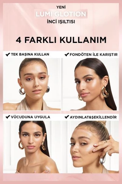 Loreal Paris Glotion All-In-One Doğal Işıltı - 904 Deep Glow - 5