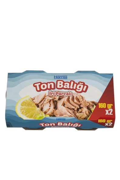 Harras Iri Parçalı Ton Balığı 2 X 160 Gr