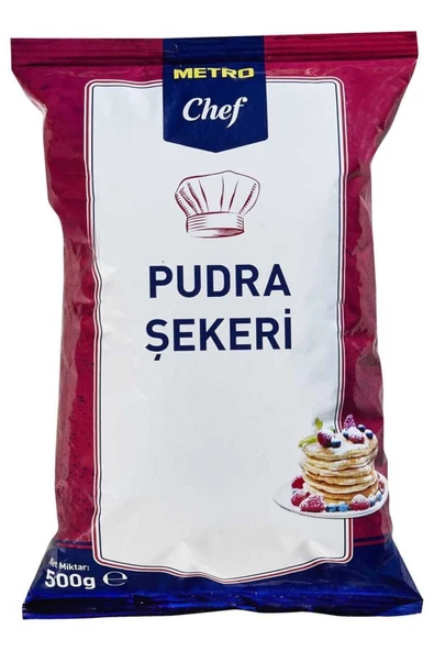 Metro Chef Pudra Şekeri 500G Pastacılık Pasta Şef Mutfak Tatlı