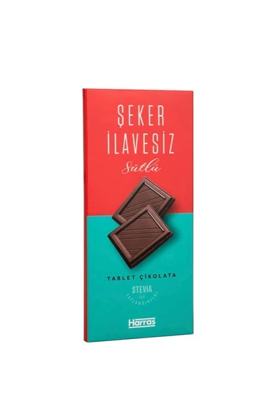 Harras Şeker Ilavesiz Çikolata 100 Gr