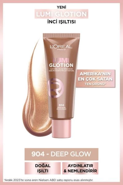 Loreal Paris Glotion All-In-One Doğal Işıltı - 904 Deep Glow