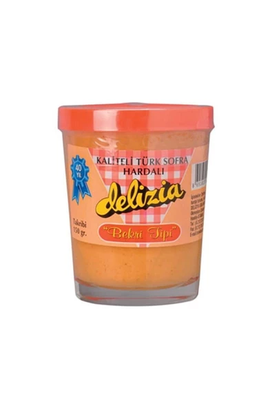 Delizia Bekri Tipi Hardal 150 G