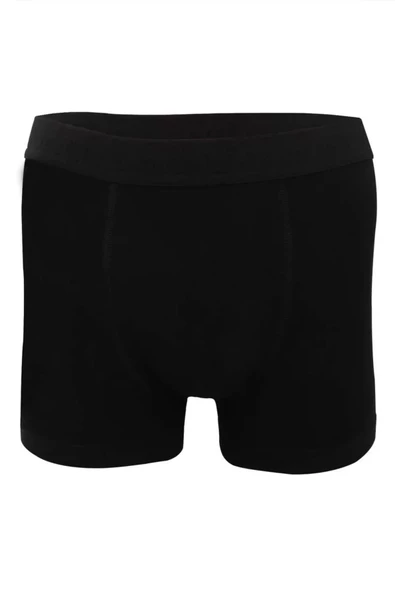 Tutku Elit Erkek Modal Likralı Boxer 1251 - 9 Adet  Siyah M - Resim 2