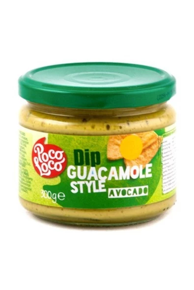 Poco Loco Avokado Dip Sos 300 Gr (guacamole)