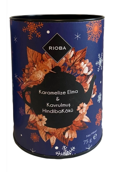 Rioba Karamelize Elma Kavrulmuş Hindiba Çayı ~75 G - Burfez