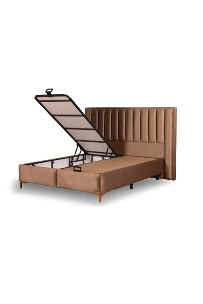 Beauty Sleep Piyano Serisi 150*200 Yatak Baza Başlık Seti - 5
