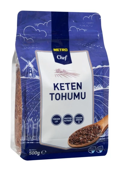 Metro Chef Keten Tohumu 500g, Keten Tohumu