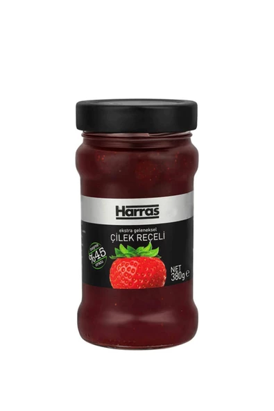 Harras - Çilek Reçeli 380 Gr