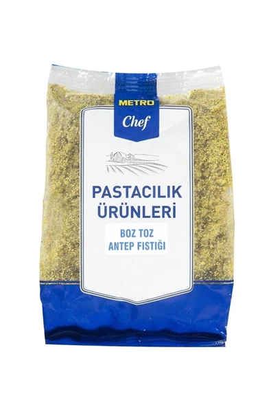 Metro Chef Toz Boz Antep Fıstığı 250G Pastacılık Pasta Tatlı Mutfak Şef