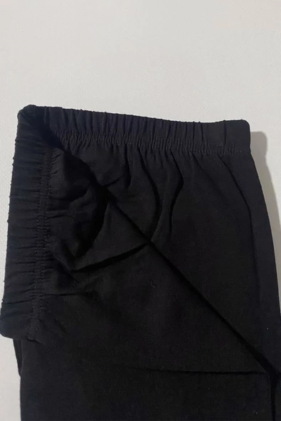 Tutku Elit Kadın Modal Likralı Uzun Tayt 2101 - 6 Adet   XL Siyah - 4