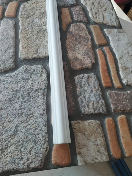 Strafor Köpük Kartonpiyer Çıta 2 Metre 4 x 2 CM 10 Adet 20 Mtül - 2