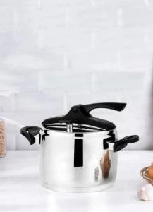 Nehir Silver Trend Sade 4 Lt Düdüklü Tencere