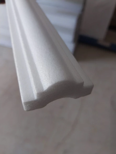Strafor Köpük Kartonpiyer Çıta 2 Metre 4 x 2 CM 10 Adet 20 Mtül - 4