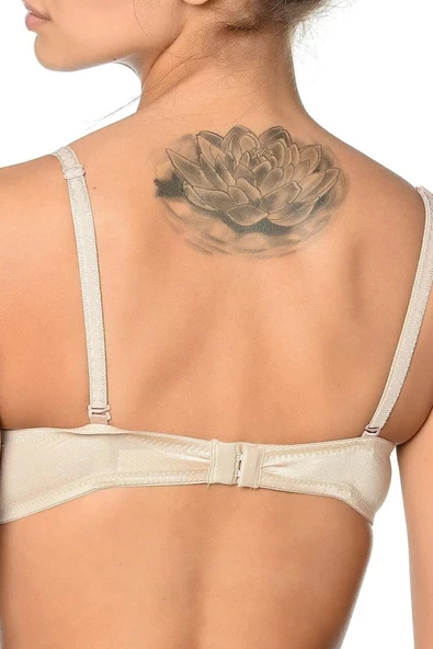 Orkide Kadın 2 Beden Büyüten Dolgulu Destekli Sütyen Reina - 2 Adet  85B Cappuccino - 5