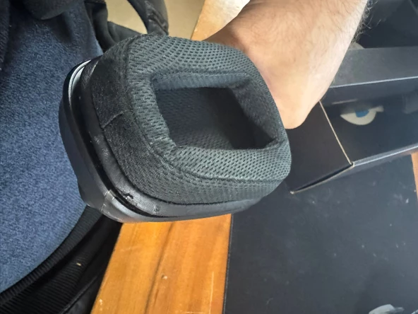 Logitech G G635 Lıghtspeed 7.1 Surround Ses Oyuncu Kulaklığı - Siyah - 3