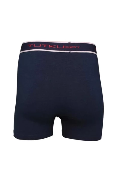 Tutku Erkek Likralı Sporcu  Boxer 0400 - 6 Adet  L Lacivert - Resim 10
