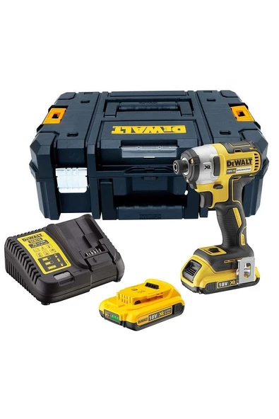 Dewalt Dcf887d2 18v 2.0 Ah Li-ion Çift Akülü Kömürsüz Darbeli Vidalama