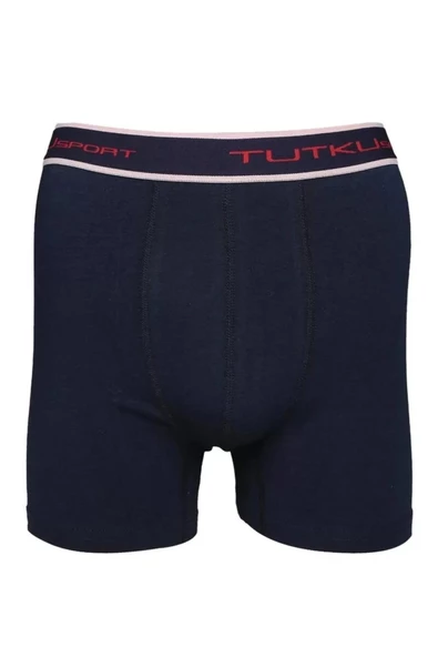 Tutku Erkek Likralı Sporcu  Boxer 0400 - 12 Adet  L Lacivert
