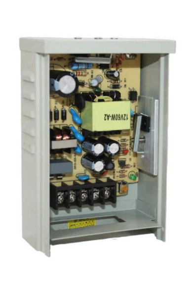 Adaptör 12V 5A Metal Rain Proof Valx VMA-1205WP - Resim 2