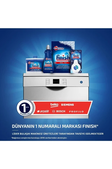 Finish Bulaşık Makinesi Temizleyici, Koku Giderici Hijyenik Bakım Sıvısı 250 ml - 2
