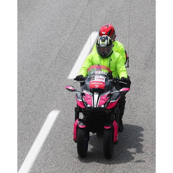 OJ COMPACT ÜST YAĞMURLUK FLORESAN SARI S - 5