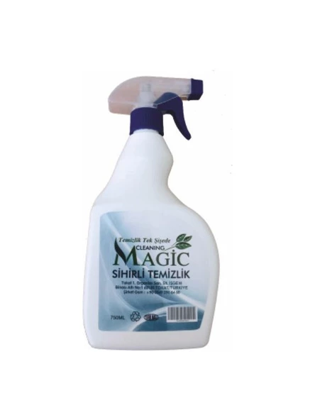 Cleaning Magic Sihirli Temizlik Bitkisel Temizleyici Yağ Çözücü 750 ml