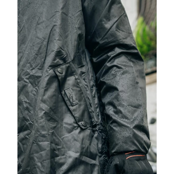 OJ COMPACT OVER PARKA YAĞMURLUK SİYAH L - 7