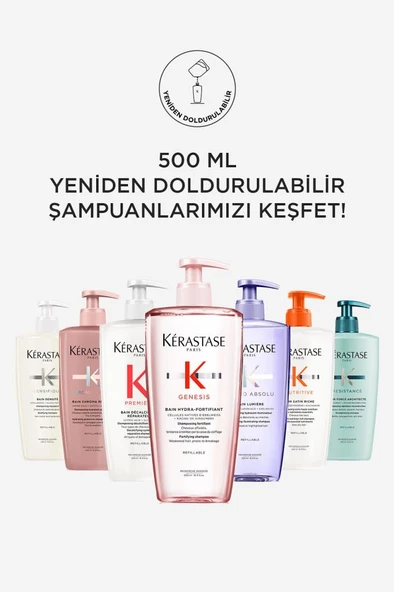Nutritive Bain Satin Riche Yoğun Nemlendirici Şampuan 500 ml - 6