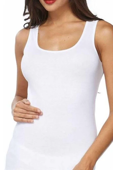 ANIT 2949 KAŞKORSE UZUN ATLET 3 Adet   Beyaz L ürün görseli