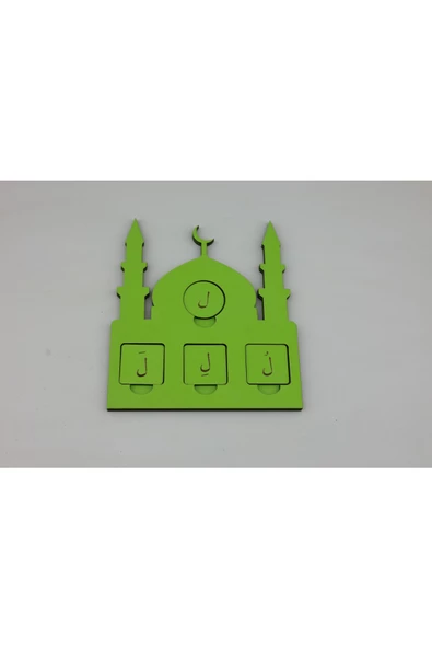 Luga Atölye Cami Görselli Elif - Ba Harekeler Öğretici Eğitim Seti - 3