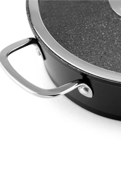 Odessa Granit Sığ Tencere - 28 Cm - 3
