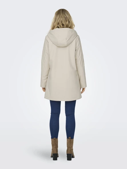 ONLY Bayan Su Geçirmez Uzun Mont 15206116 - 5