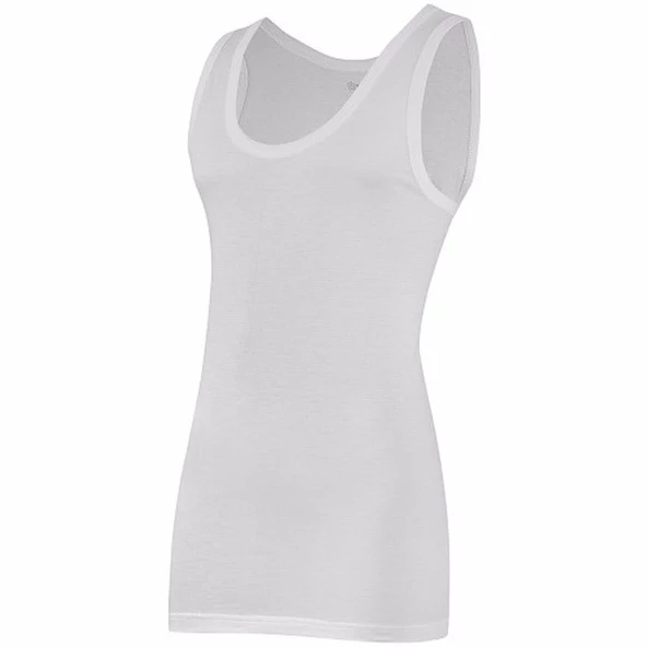 Yıldız 120 - 121 Süper İnce Yazlık Erkek Atlet  Beyaz S - Resim 2