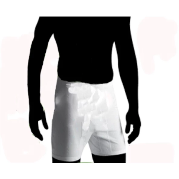 3'Lü Yıldız 05 Erkek Süprem Pamuk Paçalı Arjantin Külot  Beyaz 3XL ürün görseli