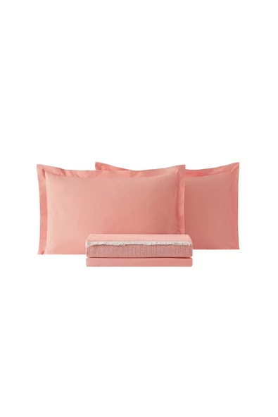 Puffy Soren Tek Kişilik Pike Takımı - Terracotta - 4