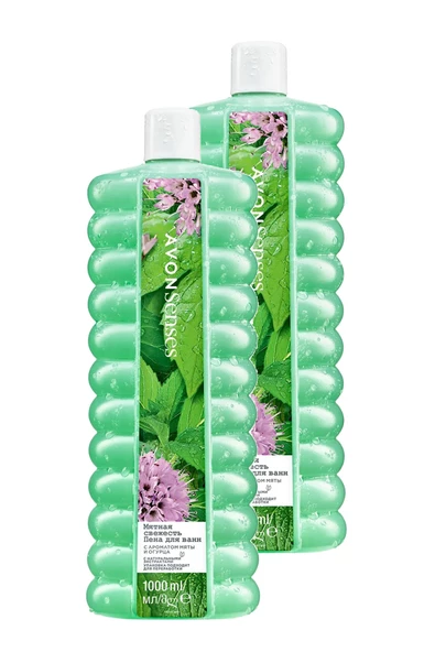 AVON Senses Water Mint Nane Ve Salatalık Kokulu Banyo Köpüğü 1000 Ml. Ikili Set