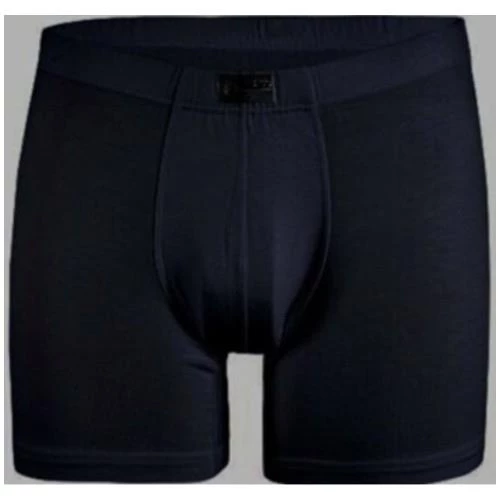 Yıldız 320-321-322-323 Erkek Bambu Likralı Boxer- 1 Adet  Siyah 2XL