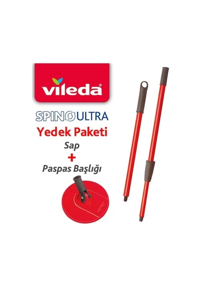 Vileda Spino Yedek Sopa + Başlık