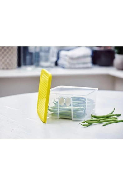 Tupperware Buzdolabı Saklama Kabı 1l Limon