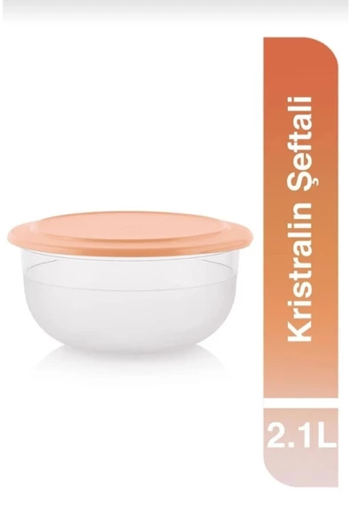 Tupperware Kristalin Kase Pamuk Şeker 2.1 Litre