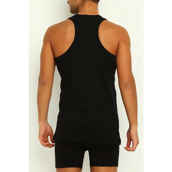 Yıldız Erkek Modal Rambo Atlet  Siyah 2XL - Resim 2