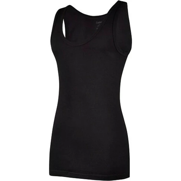 Yıldız 120-121 Süper İnce Yazlık Erkek Atlet Büyük Beden  Siyah 2XL - 2