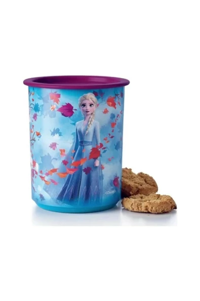 Tupperware Elsa Anna Karlar Ülkesi Frozen Temalı Tek Parmak Saklama Kabı