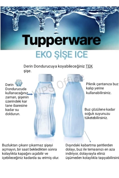 Tupperware Eko Şişe Ice